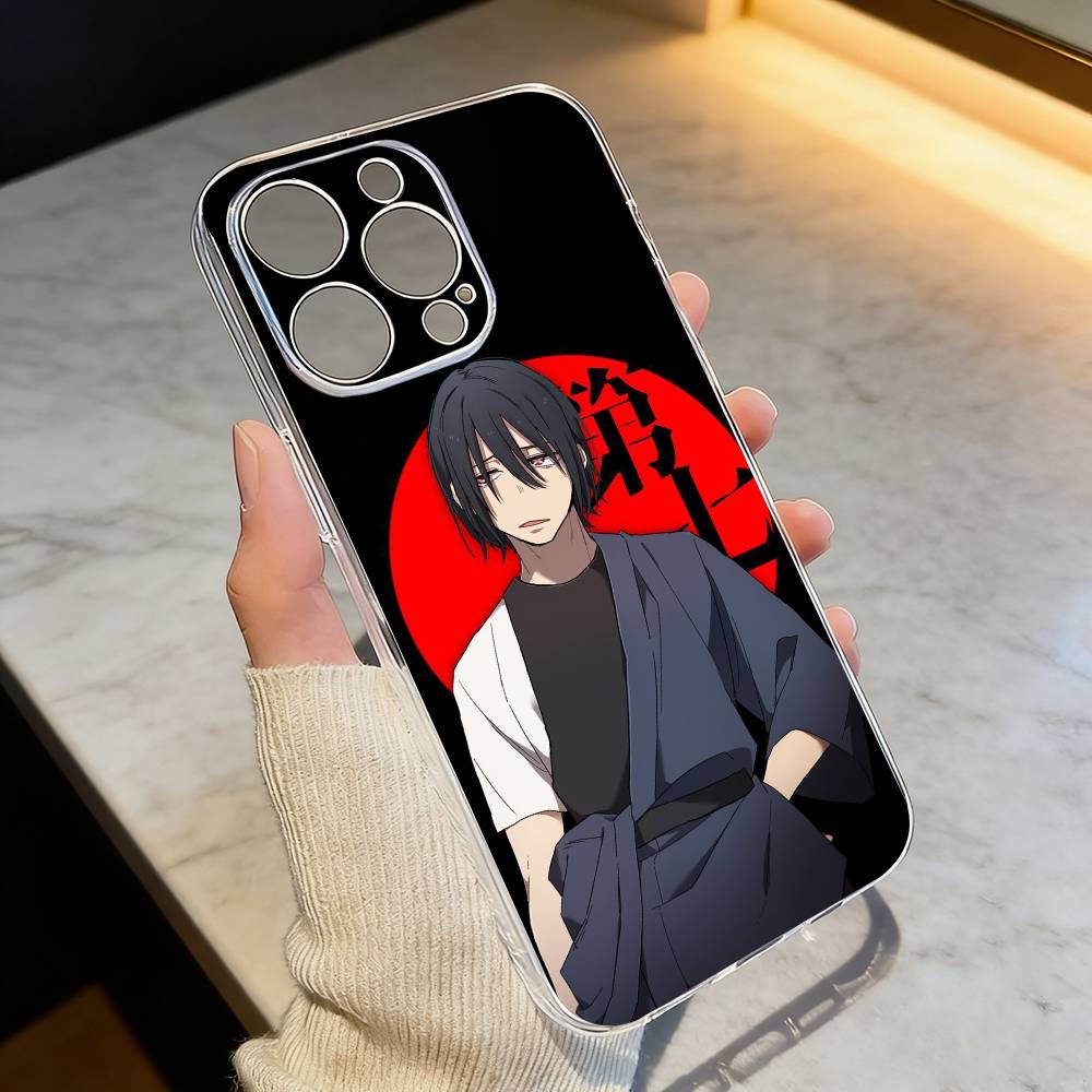 

Benimaru Shinmon Fire Force Logo Phone Case For iPhone 17 16 15 14 13 12 11 Mini Pro Max Plus Transparent Cover iPhone12