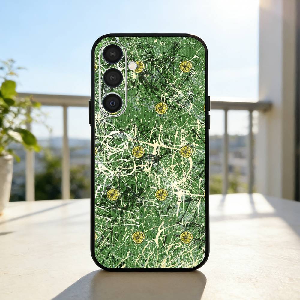 Band The S-Stone R-Roses Phone Case For Samsung A73,72,71,A52,51,40,41,A22,A32,31,A13, Soft Black Shell