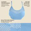 Zeriluna Sexy Netz-Crop-Top: Modische, Ausgesparte, Mehrfarbige, Bequeme, Atmungsaktive Unterwäsche