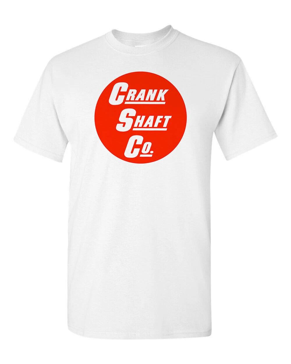 

Men s Hot Rod T-shirt 100% Cotton Nostalgia Crank Shaft Co Drag Race Racing L