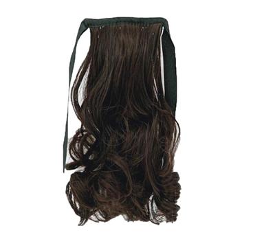 Pferdeschwanzperücke mit Extensions, lockiges Haar, Kinderperücke mit Schleife, Halbperücke, lockige Perücke, Teilperücke, perfekt für Erinnerungsfotos, Festivals