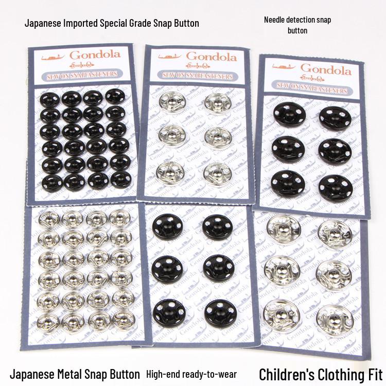 Invisible Snap Button for Anti-Exposure: Metal Press Stud Mother-Child Buckle, Passes Inspection