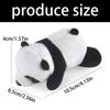 Adorable Cartoon Panda Bike Handlebars Accessory with Multiple Mounting Option Panda Handlebars Charm for Cycling Fun