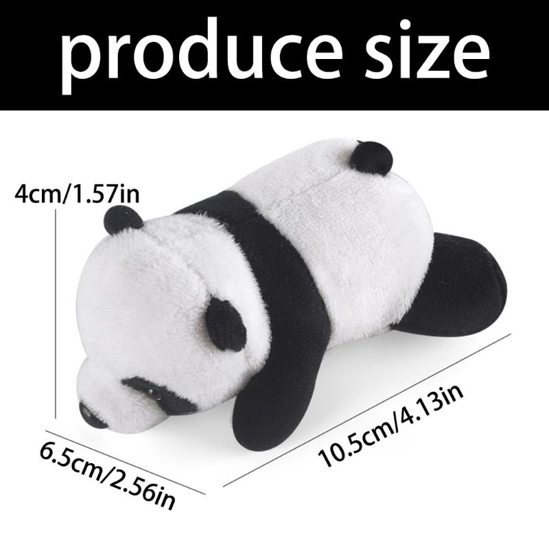 Adorable Cartoon Panda Bike Handlebars Accessory with Multiple Mounting Option Panda Handlebars Charm for Cycling Fun