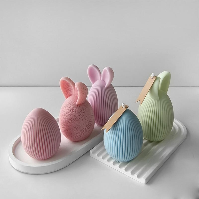 Unique Easter Decorations and Treats Mold Creative Easter Eggs Ornaments Mold Resin Mould for Home Decors Project
