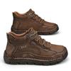 2025 Spring And Autumn Business Casual Versatile Comfortable Lace-Up Leather Shoes Casual Shoes Soft Leather Boots Fashion