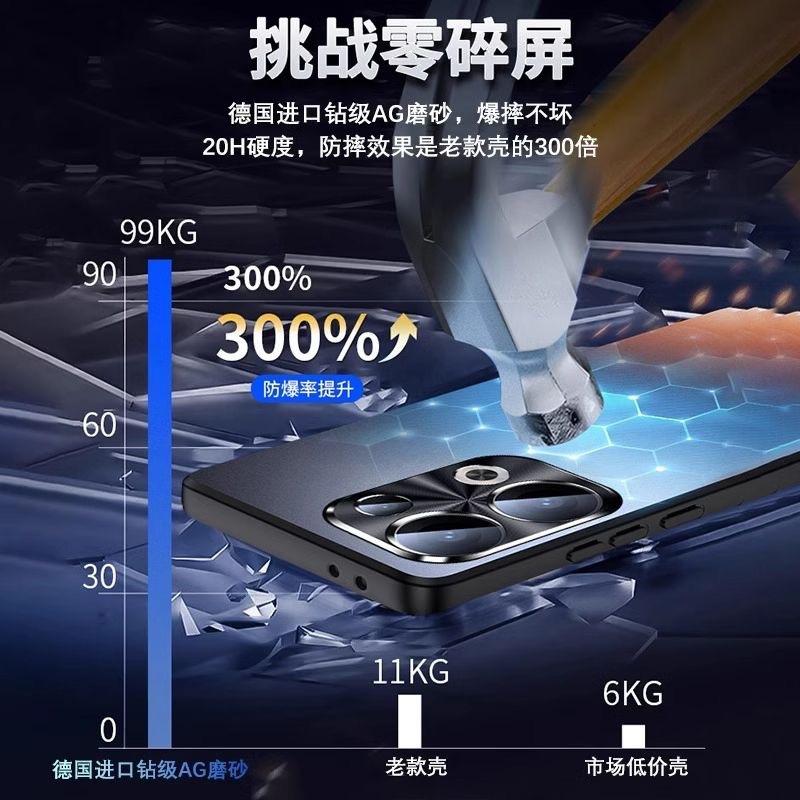 Applicable to OPPOreno11 mobile phone case lens film all-inclusive anti-drop reno11pro advanced sense ultra-thin matte cover p