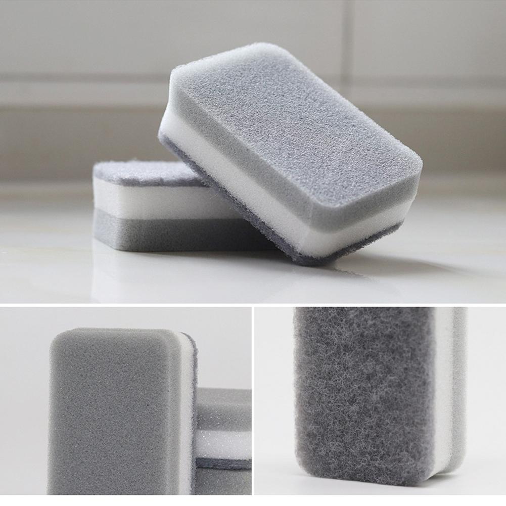 Grey White Upgraded Sponge 11 7 3 5cm for Efficient For Kitchen Cleaning