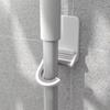 3Pcs Self-adhesive Broom Holder Wall Mounted Broom Mop Clip Broom Brush Organizer  Kitchen