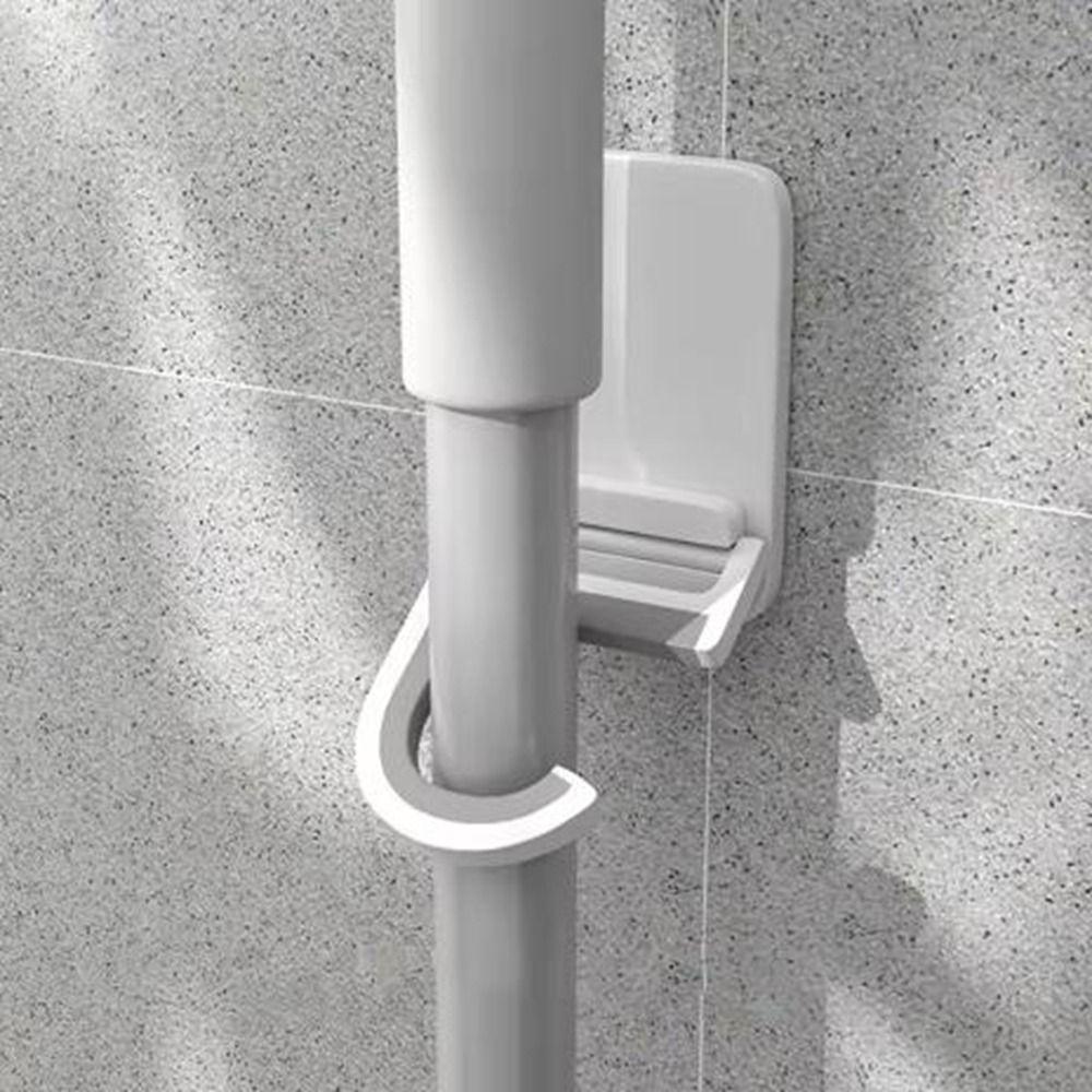 3 Stück Selbstklebender Besenhalter Wandmontierter Besen Mopp Clip Besenbürsten Organizer Küche