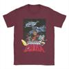 Men T-Shirt Cobra Space Pirate Anime Hipster Pure Cotton Tees Short Sleeve T Shirt Round Neck Tops 4XL