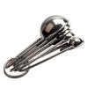5 Pcs Kitchen Metal Measuring Spoon Cup Tea Coffee Sugar Cooking Baking Scoop Set