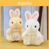 Cute Rabbit Soft Plush Doll  With Soft Short Fur And Pp Cotton Filling For Kids