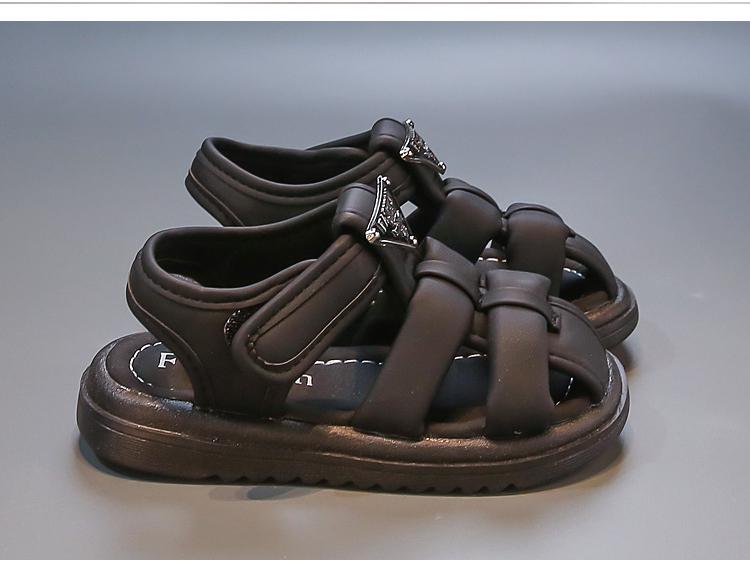 2025 Kids' Summer Soft Sole Sandals: Breathable, Closed-Toe Shoes for Boys & Girls