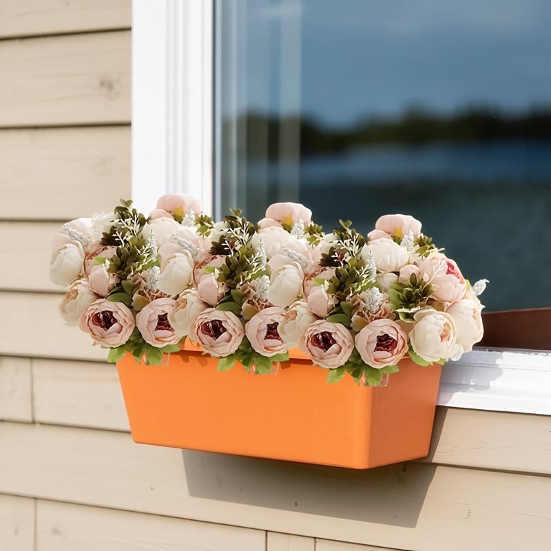 1pc 13 Heads European-style Simulation Peony Living Room Home Dining Table Decorative Flowers Artificial Flowers Artificial Flowers Ornaments.