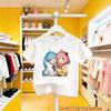 Hatsune Miku Collaborates on Future MIKU Line Style Short Sleeved Pure Cotton Printed New Casual Boy and Girl Clothing