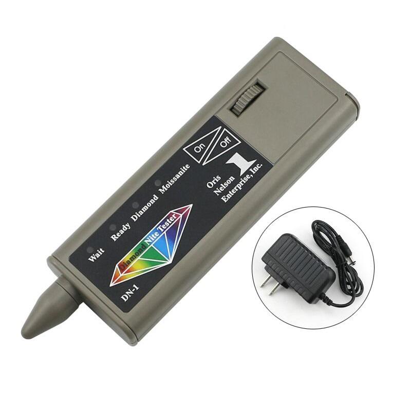 2 in 1 Diamond Gemstone Tester Pen High Accuracy Jewelry Detector for Moissanite Ruby Gold Portable Gemstone Appraisal Tool