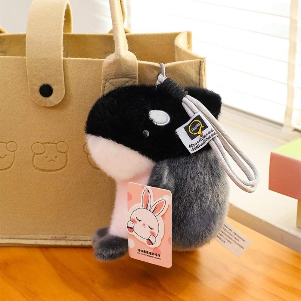 Stofftier Delfin Taschenanhänger Meerestier Robbe Schlüsselanhänger Plüschschlüsselanhänger Mädchen