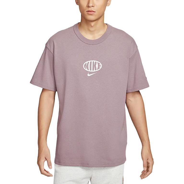 Nike Sportswear T Shirt Men's Umber Gray/White/Umber Gray IB7554-204