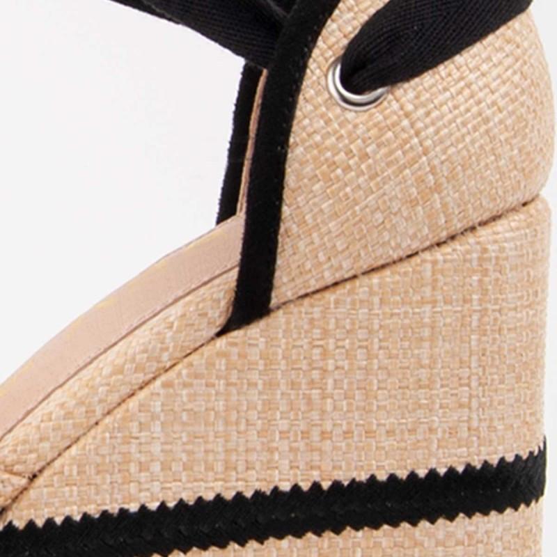 Alpargata De Cuña Para Mujer. Montevita Balenci11 102989