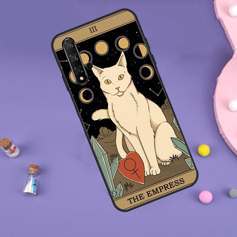 Cats Tarot Witchcraft For Huawei Nova 5T 9 10 SE 7i 8i 11i 12i Y60 Y61 Y70 Y72 Y73 Y90 Y91 P20 P40 P30 Lite Case