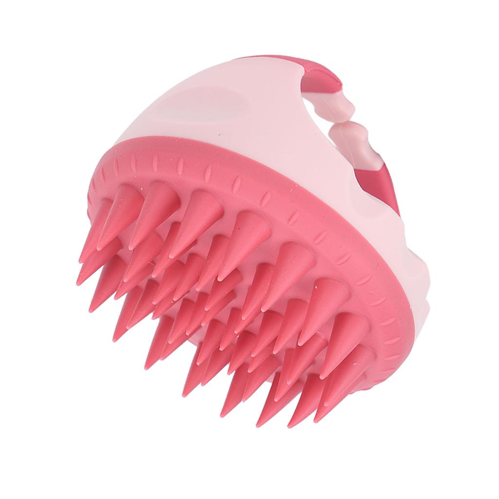 Hair Massager Soft Silicone Waterproof Manual Hair Massage Scalp Cleaning Anti Dandruff Shampoo Brush