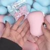 Boys Girls Round Blocks Filled Squishy Soap Sensory Fidget Shapeable Crunchy Squeeze Ball Pinch Finger Relax Soap Ball Adult