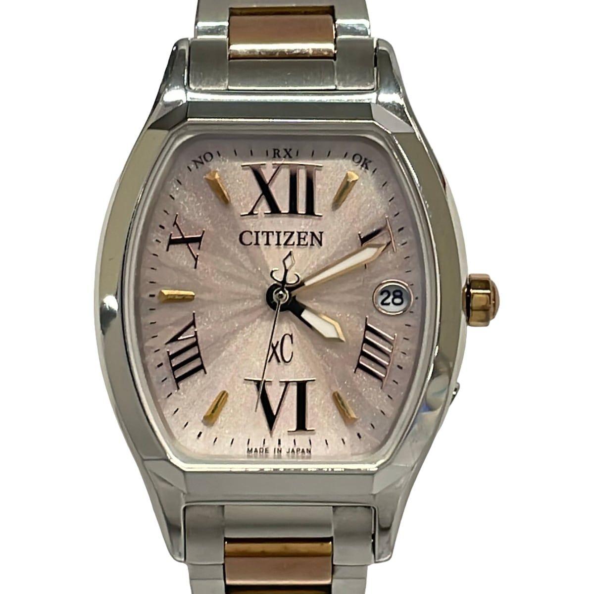 CITIZEN (Citizen) Watch Good Condition XC (Cross Sea) H058-T021239 Women s Pink Gold