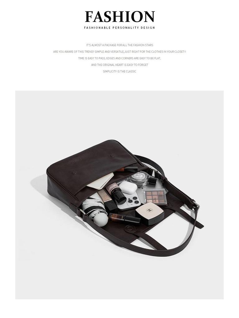 Damen Crossbody-Tasche im Vintage-Stil - Hochwertiges pflanzlich gegerbtes Rindsleder, vielseitige Umhängetasche für 2025