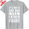 Unisexs Fathersday Dad Bod Father Figure Joke TShirt Unisex Unisex Summer Cotton Printed TShirt Casual Streetwear Clothes Camisetas