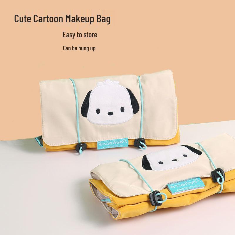 Large Capacity Cute Cartoon Travel Makeup and Toiletry Bag