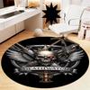 Warhammer 40k Drukowany Okrągły Dywanik Dywanik pod Krzesło Dywanik Obszarowy Wycieraczki do Przedpokoju, do Krzesła Biurowego Salonu Sypialni Kuchni.