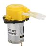 DC12V Yellow Micro Water Liquid Peristaltic Pump For Aquarium Lab Analytical 2*4mm