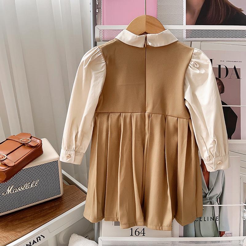 Girl's Spring/Autumn Princess Dress: Academic Style Toddler Skirt TQ165