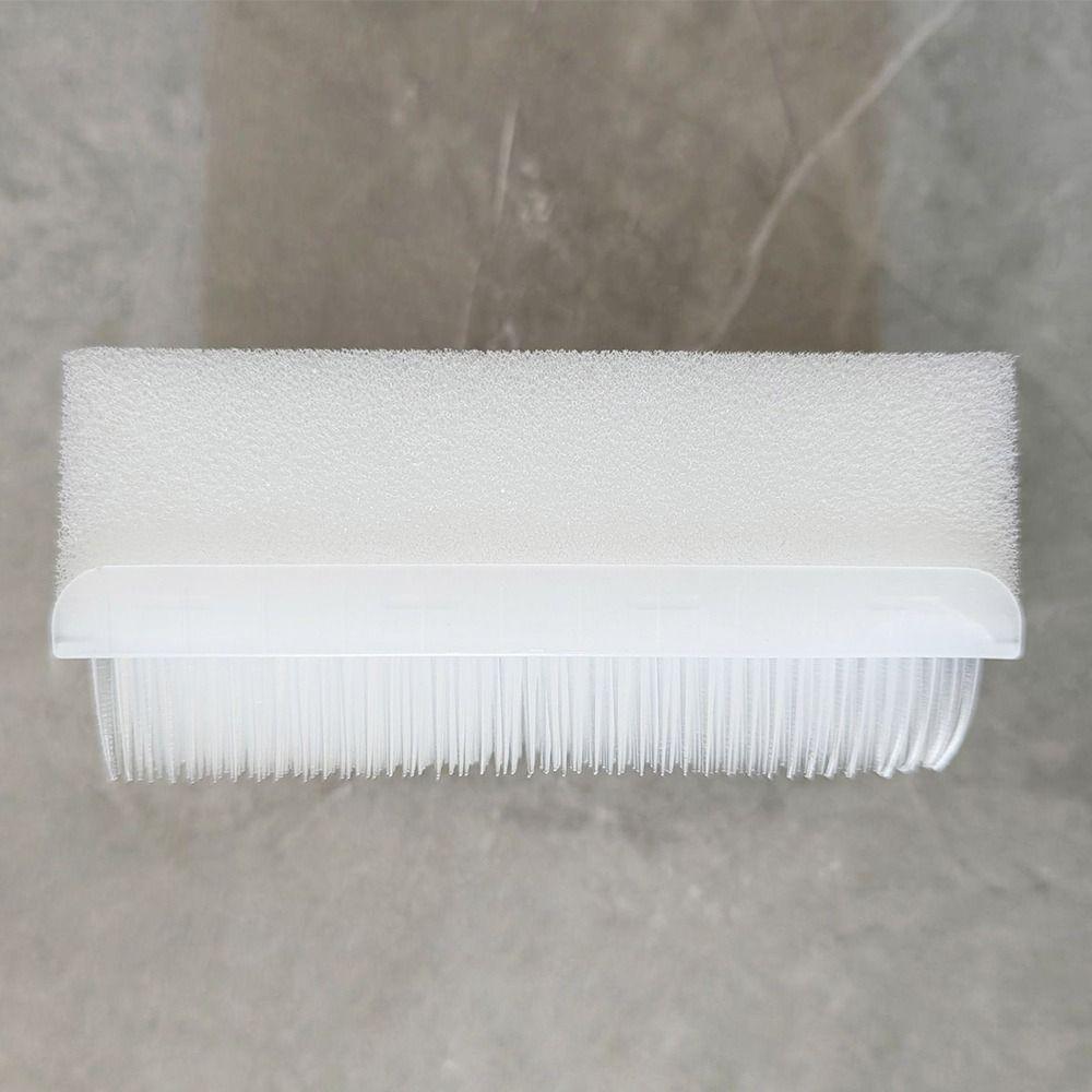 2PCS Soft Brush Disposable Sponge Brush Double Sided Cleaning Brush Nail Seam Cleaning
