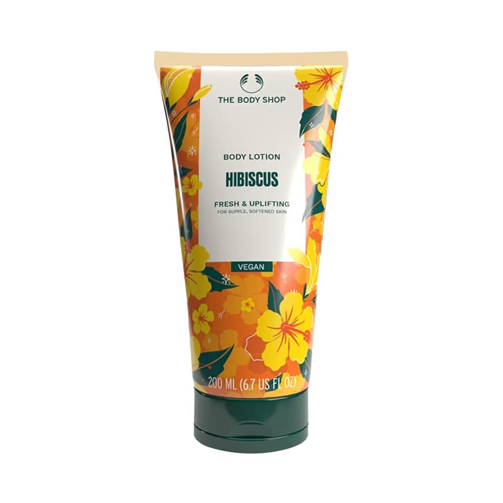 The Body Shop Hibiscus Body Lotion 200ml Pack Of 1 Deeply Hydrating Moisturizer For Soft Smooth Skin