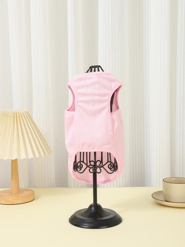 Summer Fashion Beach Style Printed Breathable Cool Cotton Comfortable Dog Vest Coat Pet Clothes