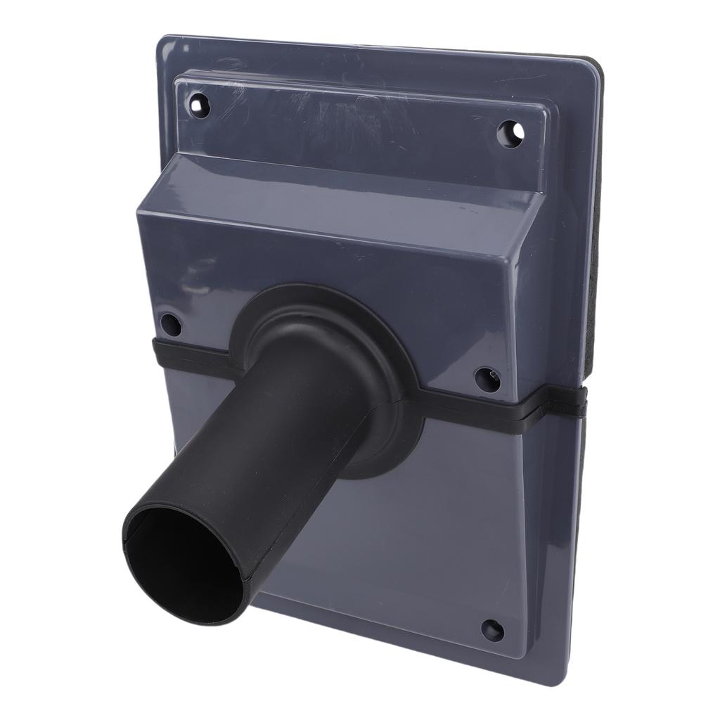 Line Set Outlet Wall System Grey ABS Rubber Easy Install Wall Penetration Line Set Cover Kit for Conditioner System