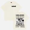 Rapper Melendi Gira 20 Anos Tour 2026 Merch T Shirts Men's Women Hip Hop Vintage Fashion Cotton Short Sleeve T-shirt Unisex Streetwear