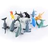 24 Stück/Set Meeresleben Tiere Koralle Oktopus Nautiloidea Krabbe Seestern Ozeane Modell Actionfiguren Pädagogische Sammlung Spielzeug Kind