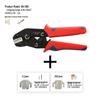 SN-58B Kit d'outil à sertir à cliquet avec plusieurs options de mâchoires