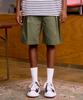 DTHIRTYONE Cotton Bermuda Pleated Pants (Olive)