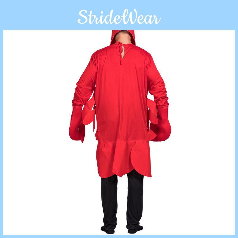 Red Lobster Performance Costume Vibrant Cosplay Prop Perfect For Halloween And Stage Shows