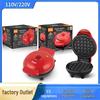 Dual-Sided Temperature-Controlled Electric Griddle & Waffle Maker for Breakfast