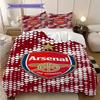 "Arsenal Emblem Vibrant Background" Bedding (1 * duvet cover + 2 * pillowcase, without core) 2DFlat Christmas birthday gift Soft and comfortable
