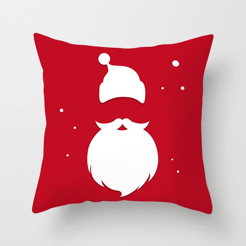New Christmas Pillowcase Home Sofa Holiday Gift Decoration Pillow Cushion Cover