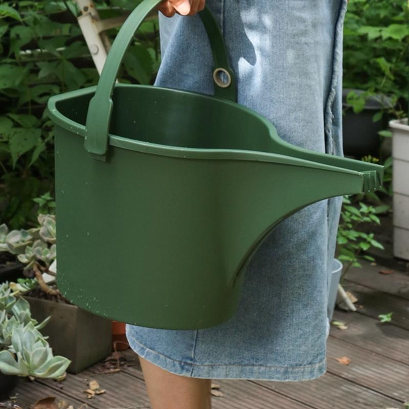 Annaffiatoio in Plastica Tipo Pesante 8L Grande Capacità Leggero Beccuccio Lungo Per Irrigazione Efficiente del Giardino