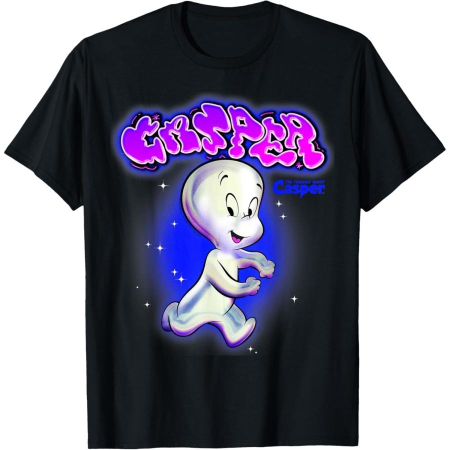 Футболка с граффити «Дружелюбный призрак» S