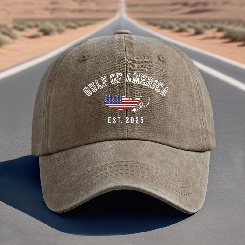 

Vintage Washed Baseball Cap Compatible for American Flag Design Adjustable Dad Hat Breathable Unisex Outdoor Cap One Size