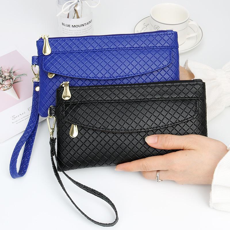 Korean Style Women's Clutch Handbag - Mini Cell Phone & Coin Purse